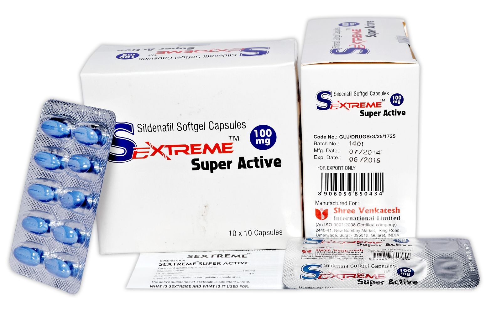 Générique Viagra Super Active 100 mg