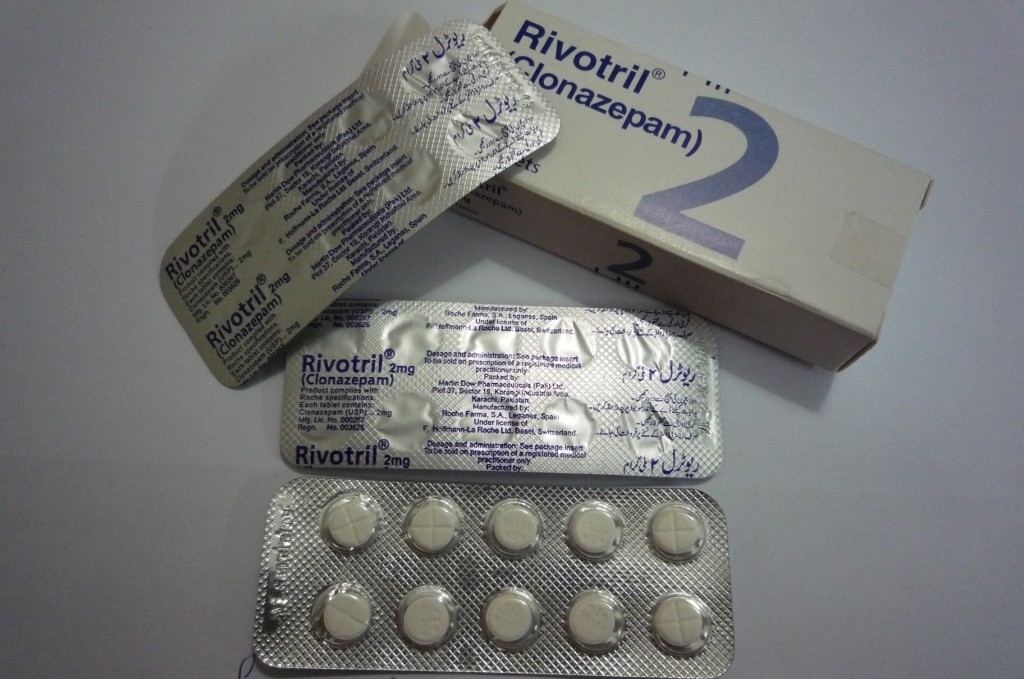 RIVOTRIL 2 mg (clonazepam) Originale