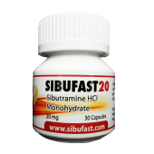 Generico Reductil Sibutramine 20 mg. SIBUFAST