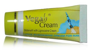 Vega H Crema (Sildenafil Citrate + Lignocaine)