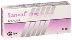 Zolpidem Sanval 10 mg